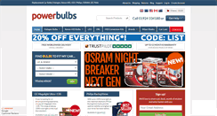 Desktop Screenshot of powerbulbs.com